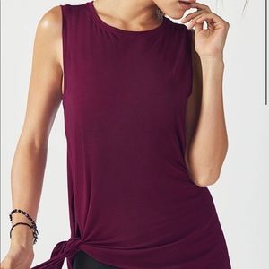NWT fabletics purple Martha tunic